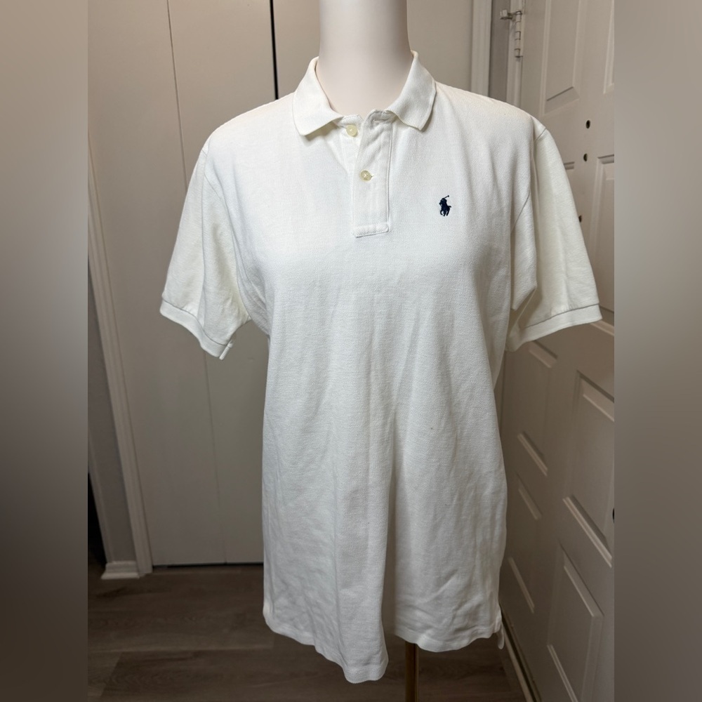 Polo by Ralph Lauren Men's Classic White Polo Shirt